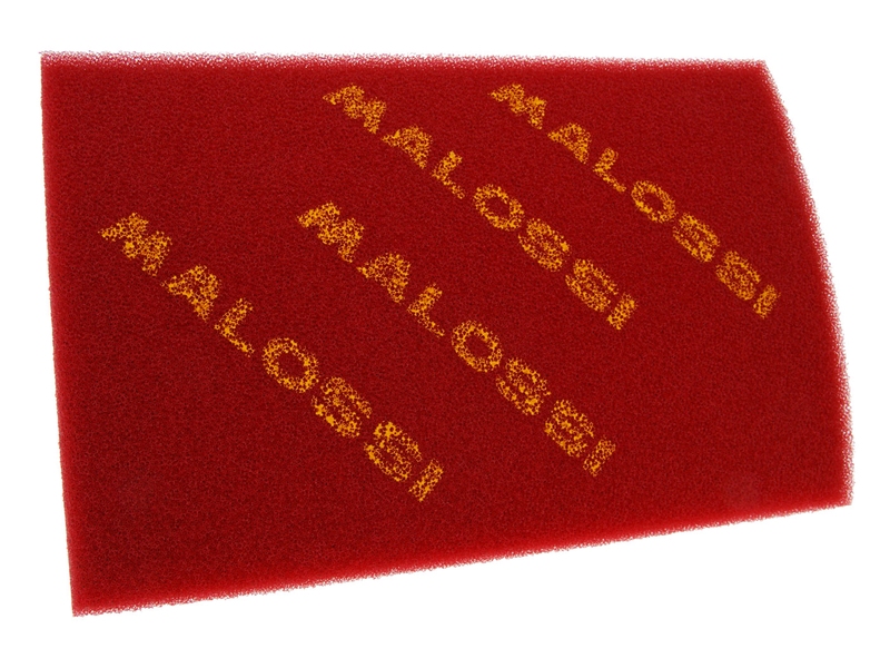 Vzduchový filtr Malossi double červený 200x300mm - univerzální