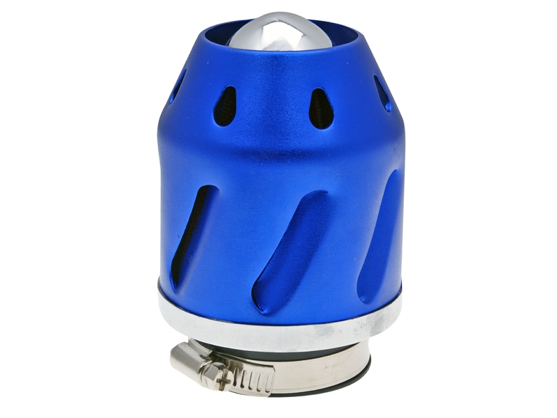 Vzduchový filtr K&amp;S Grenade modrý 35/48mm (adapter)