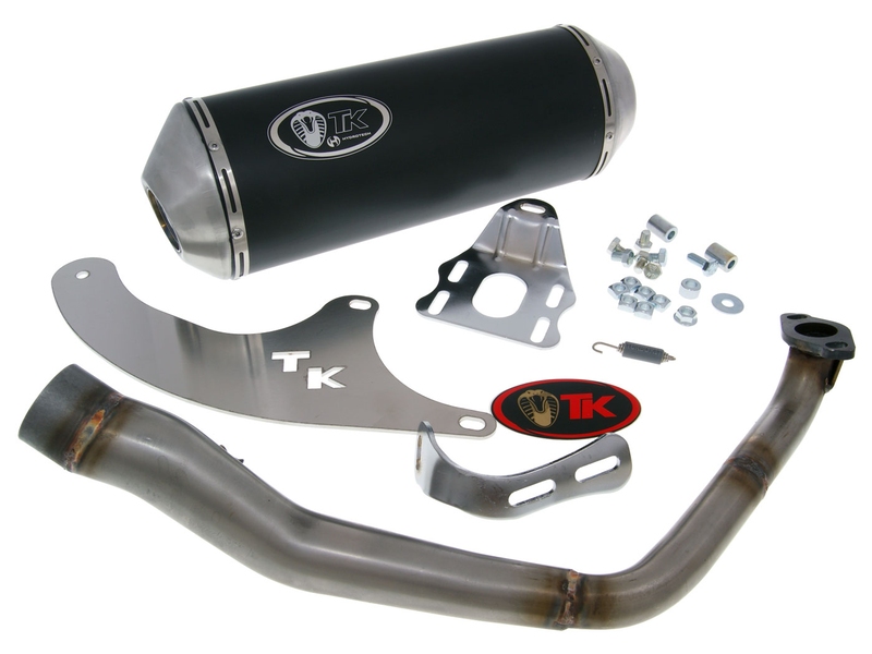 Výfuk Turbo Kit GMax 4T s homologací pro pro SYM Symply, Symphony 125, 150cc + doprava zdarma