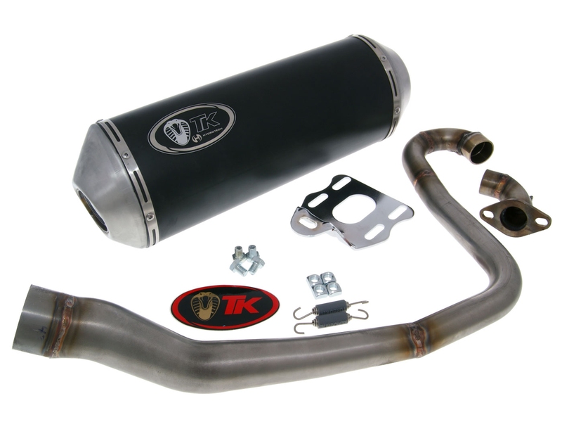 Výfuk Turbo Kit GMax 4T s homologací pro SYM GTS 125cc + doprava zdarma