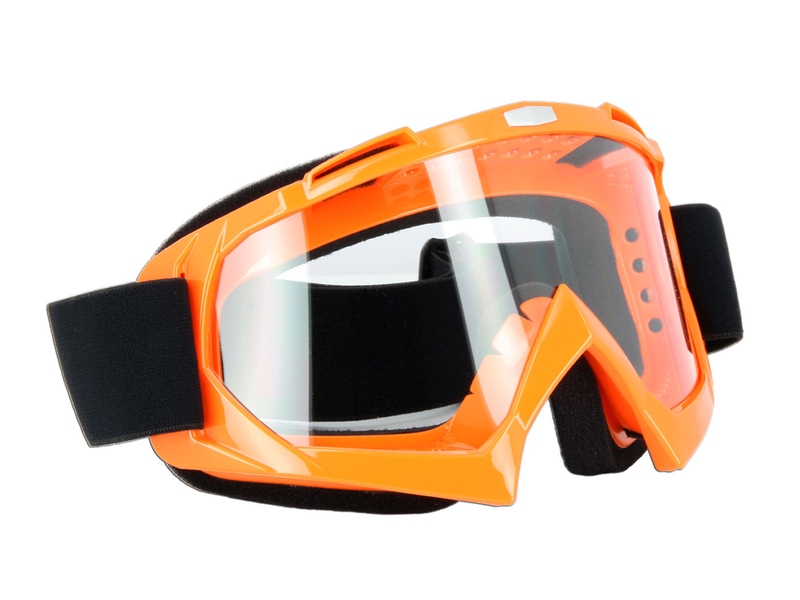 Přilby a doplňky - MX brýle S-Line oranžová