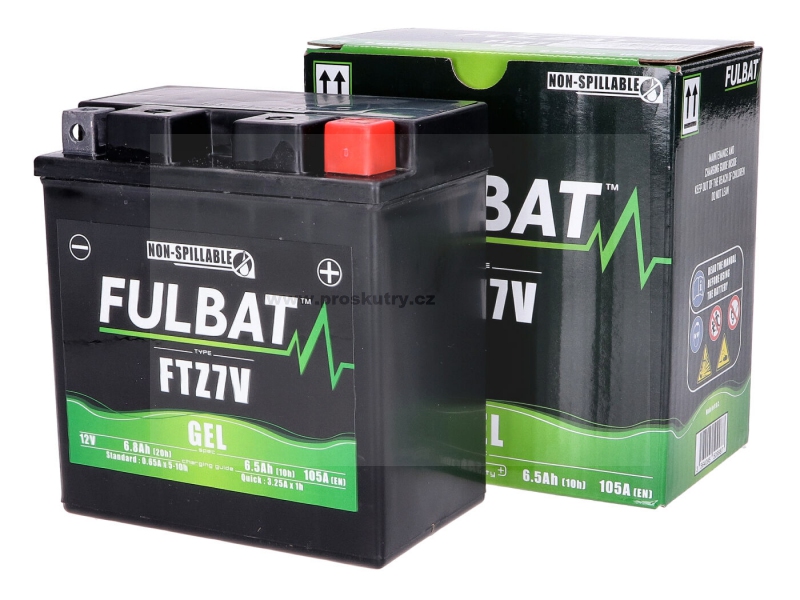 Elektro díly - Baterie Fulbat FTZ7V GEL