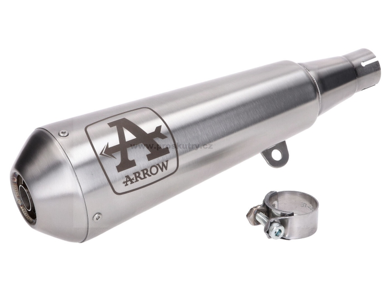 Výfuk - Výfuk Arrow Pro-Race leštěná nerezová ocel pro Brixton BX/Felsberg 125X Euro4 2019-