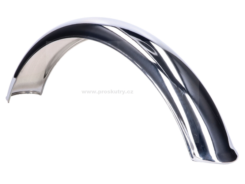 Podvozek tlumiče - Přední blatník chromovaný pro mopedy Sachs