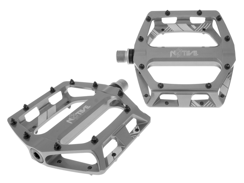 Motor - n8tive plochý pedál XC 99x100mm - šedý