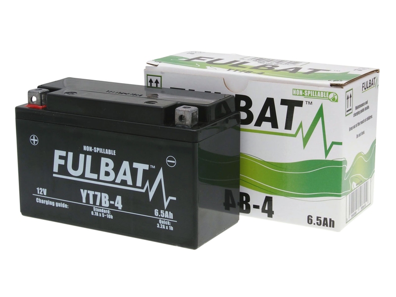 Baterie Fulbat YT7B-4 SLA - gelová