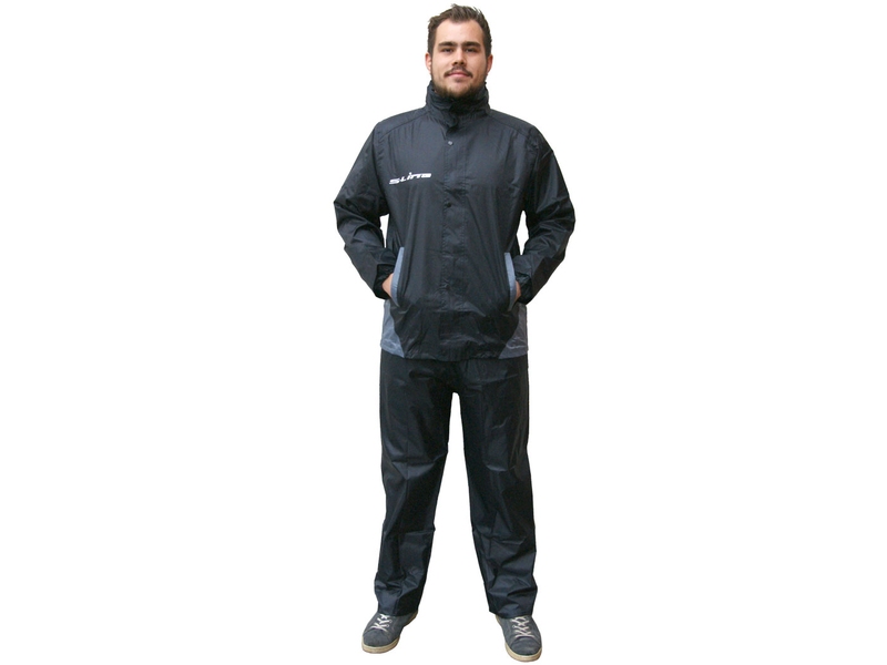 Oblečení a doplňky - Oblek do deště S-Line černý 2-dílný
