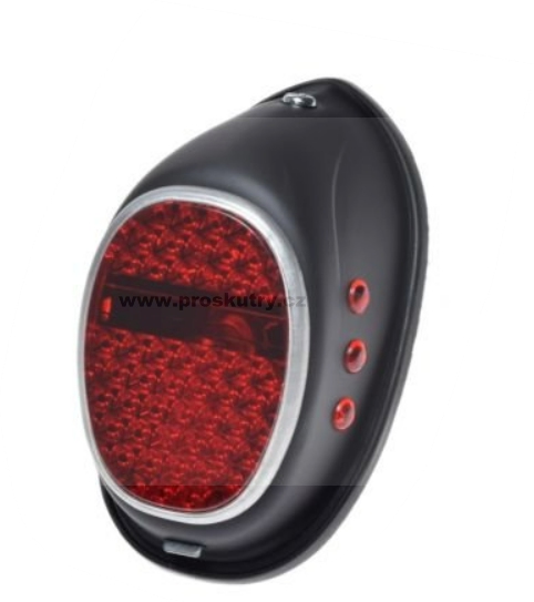 Elektro díly - Zadní černé světlo pro Simson Schwalbe SR4 KR51