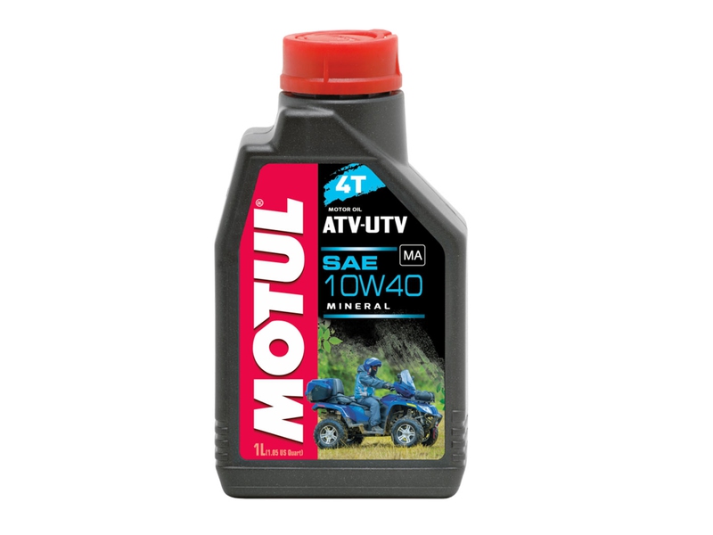 Motorový olej Motul 4-taktní 10W40 Quad / ATV 1 L (033976)