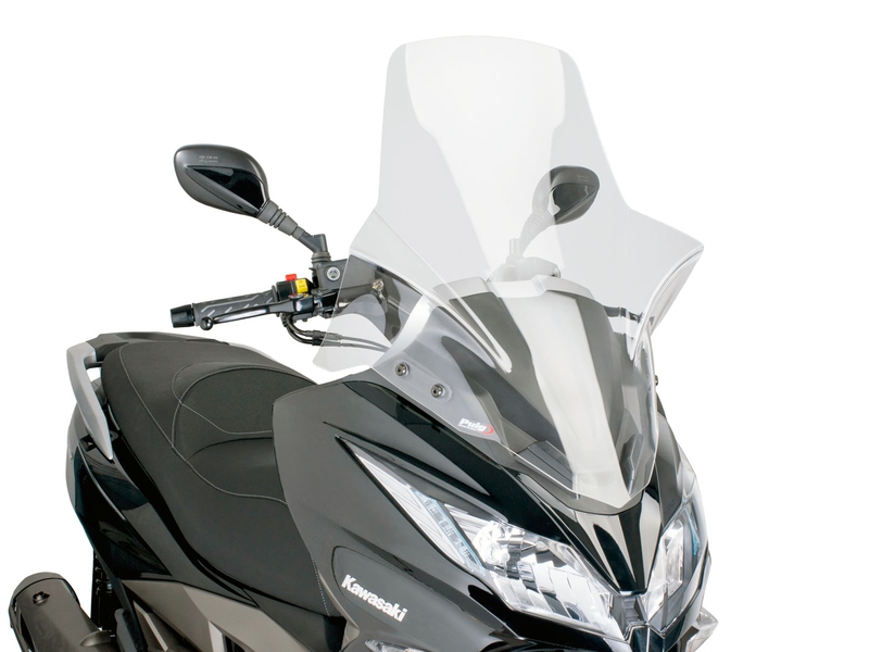 Plexi Puig V-Tech Touring čiré pro Kawasaki J300 + doprava zdarma