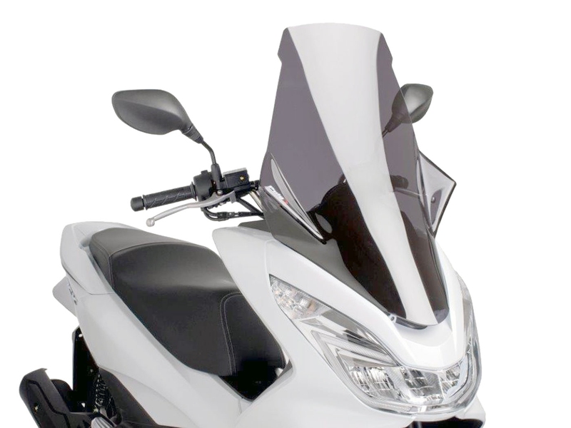 Plexi Puig V-Tech Touring tmavě kouřové pro Honda PCX 125i 4T 14- JF57 + doprava zdarma