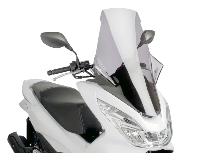 Plexi Puig V-Tech Touring kouřové pro Honda PCX 125i 4T 14- JF57 + doprava zdarma