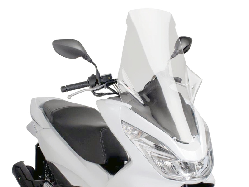 Plexi Puig V-Tech Touring čiré pro Honda PCX 125i 4T 14- JF57 + doprava zdarma