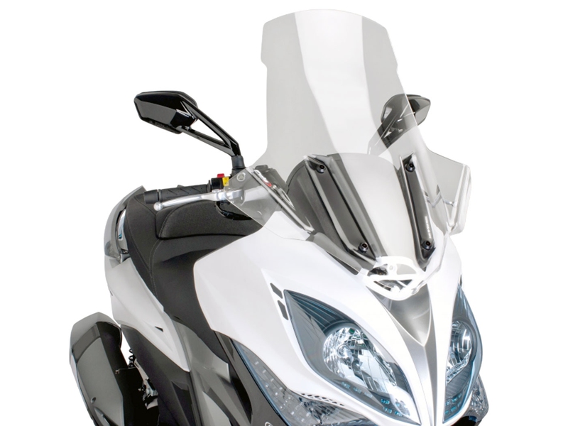 Plexi Puig V-Tech Touring čiré pro Kymco Xciting 400i + doprava zdarma