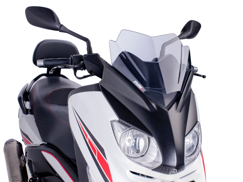 Plexi Puig V-Tech Sport kouřové pro Yamaha X-Max 125 YP125R 10-14