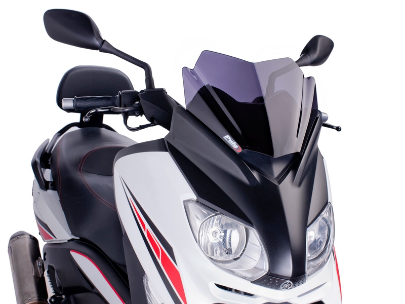 Plexi Puig V-Tech Sport tmavě kouřové pro Yamaha X-Max 125 YP125R 10-14