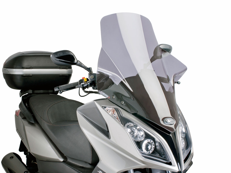 Plexi Puig V-Tech Touring kouřové pro Kymco Downtown 125i, 300i ABS 09-14 + doprava zdarma