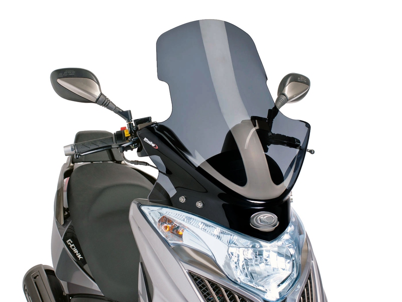 Plexi Puig V-Tech Touring tmavé kouřové pro Kymco Grand Dink, Yager GT 300i + doprava zdarma