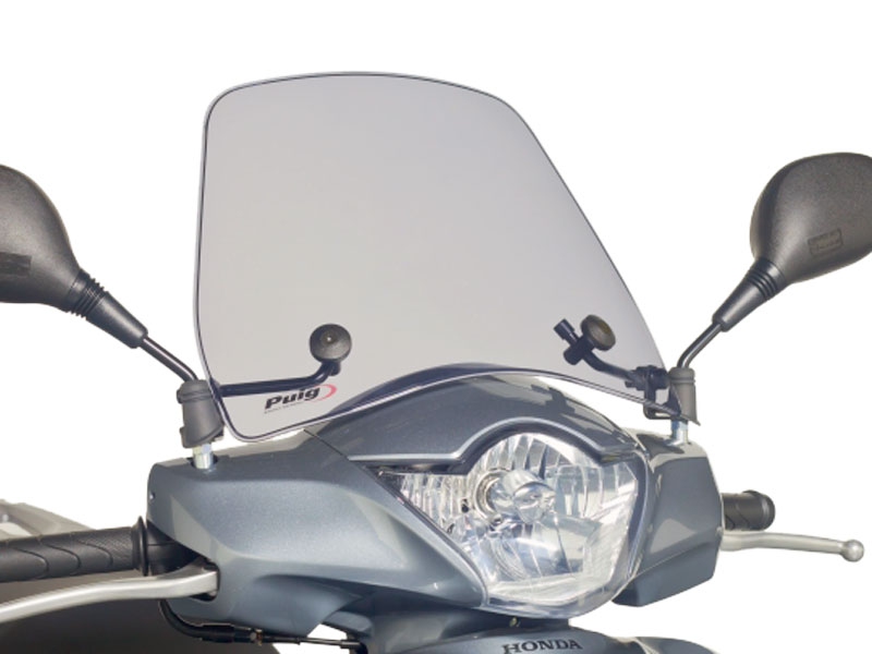 Plexi Puig Trafic kouřové pro Honda SH 125i, SH 150i (12-14)