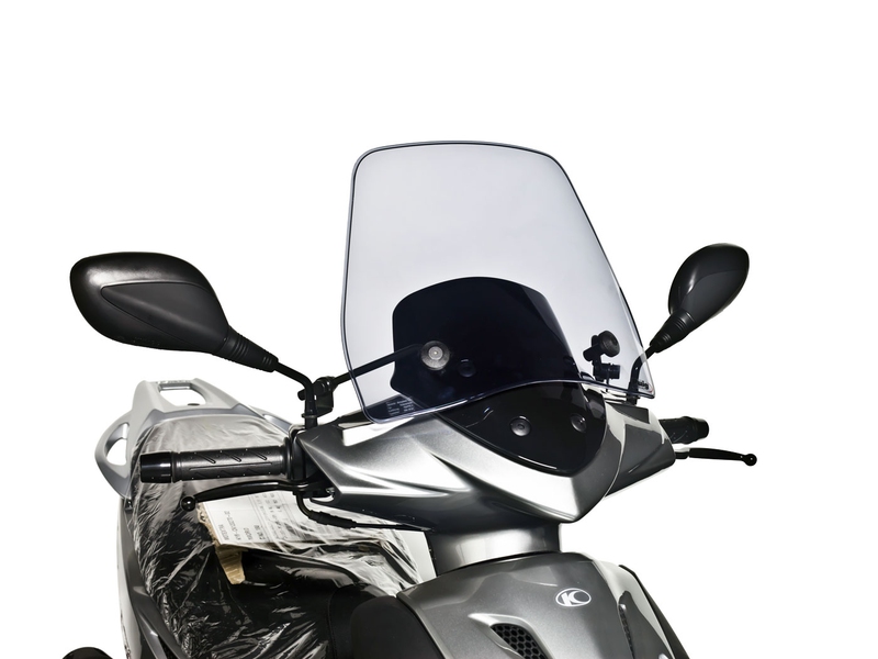 Plexi Puig Trafic kouřové pro Kymco Agility City, RS, DJ S 50, 125 (11-14)