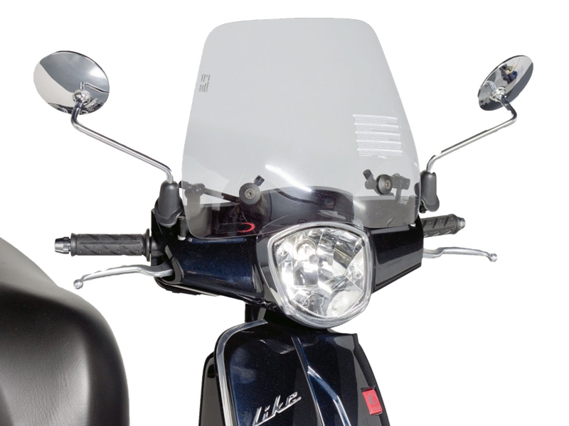 Plexi Puig Trafic kouřové pro Kymco Like 50, 125, 200i (09-14)