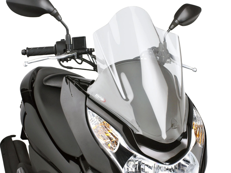 Plexi Puig V-Tech Touring čiré pro Honda PCX 125i 4T 10- JF28