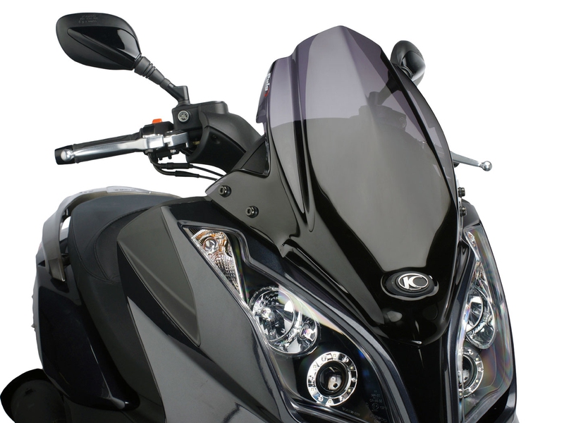 Plexi Puig V-Tech Sport tmavé kouřové pro Kymco Downtown 125i, 300i ABS 09-14 + doprava zdarma