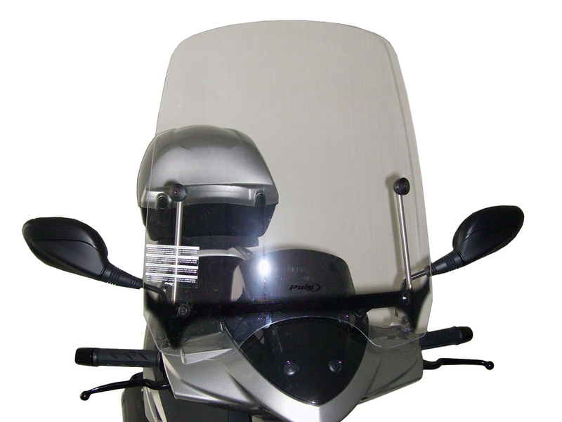 Plexi Puig T.G. čiré pro Kymco Agility City, RS, DJ S 50, 125 (11-14)