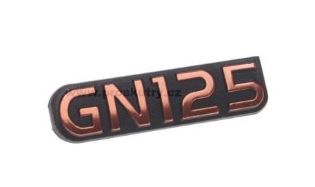 Znak bočního krytu pro Suzuki GN 125ccm