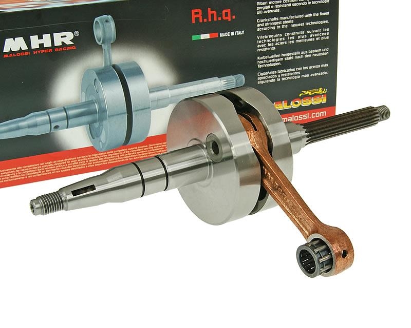 Klikový hřídel Malossi MHR RHQ 80mm conn-rod 12mm piston pin pro Minarelli + doprava zdarma