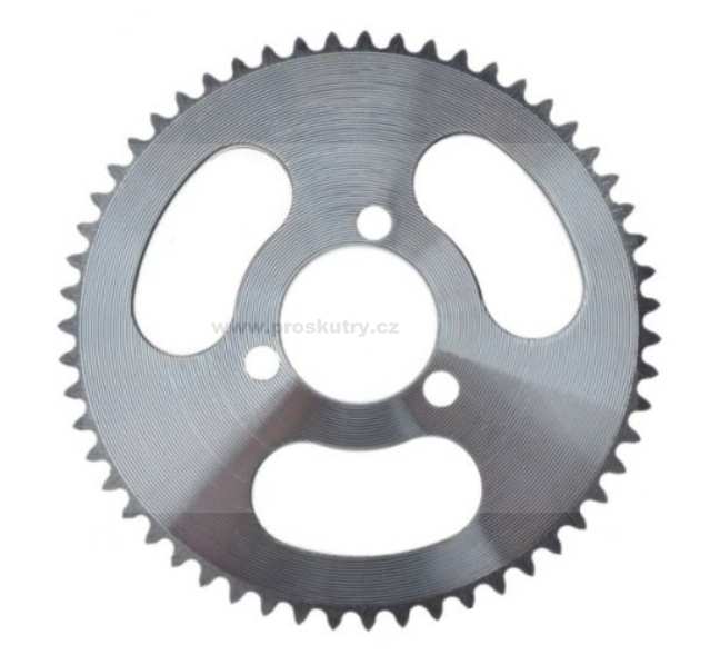 Podvozek tlumiče - Zadní rozeta 55 zubů 140 25H pro dětské čtyřkolky ATV