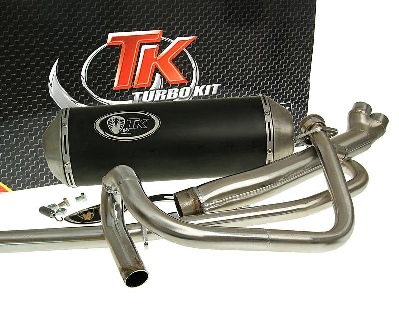 Výfuk Turbo Kit 2-in-1 X-Road s homologací pro Hyosung GT125 + doprava zdarma