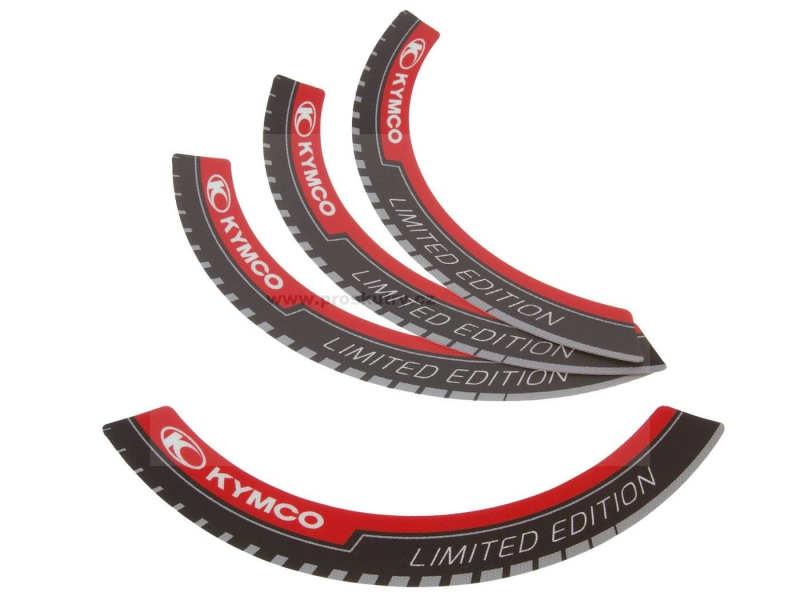 Příslušenství a nářadí - Nálepka na okraj ráfku - Kymco Limited Edition - pro 12palcové ráfky
