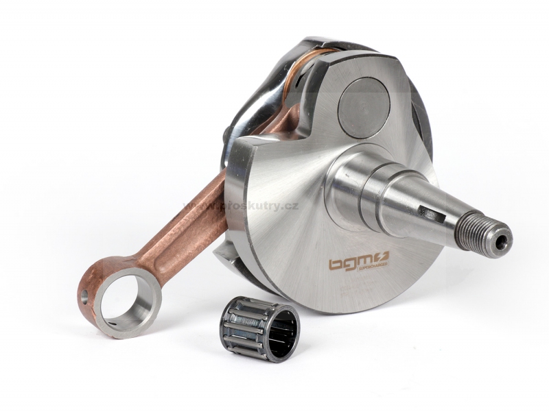 Motor - Klikový hřídel BGM Pro Touring zdvih 57 mm, ojnice 105 mm Vespa PX125, PX150