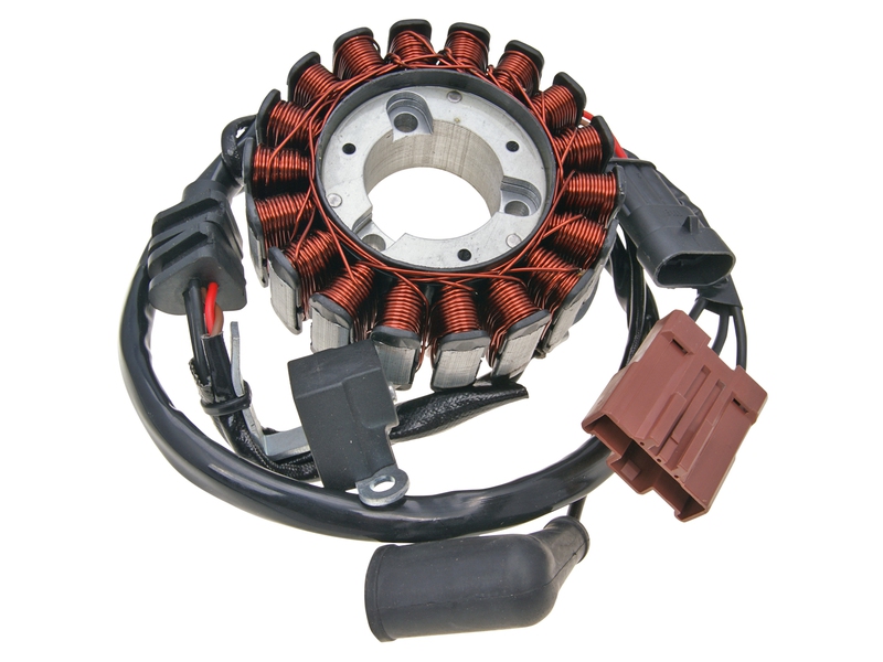 Stator pro Aprilia, Piaggio, Vespa, Gilera 125, 250, 300cc