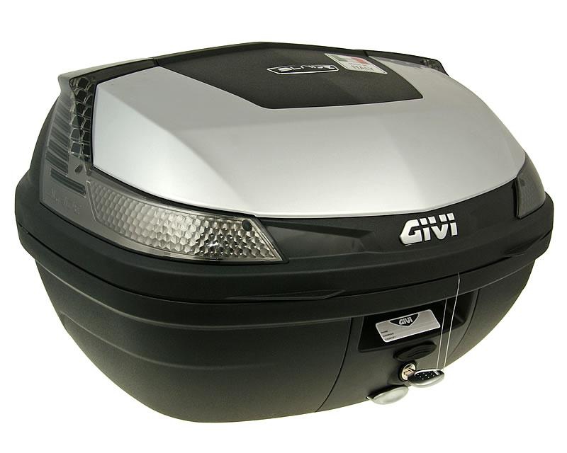 Kufr GiVi B47 Blade Tech Monolock stříbrný 47L + doprava zdarma