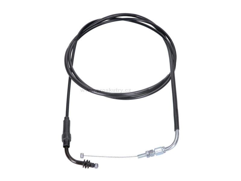 Zrcátka páčky řídítka - Lanko plynu Naraku PTFE černé pro Peugeot Speedfight 3 50cc 4T