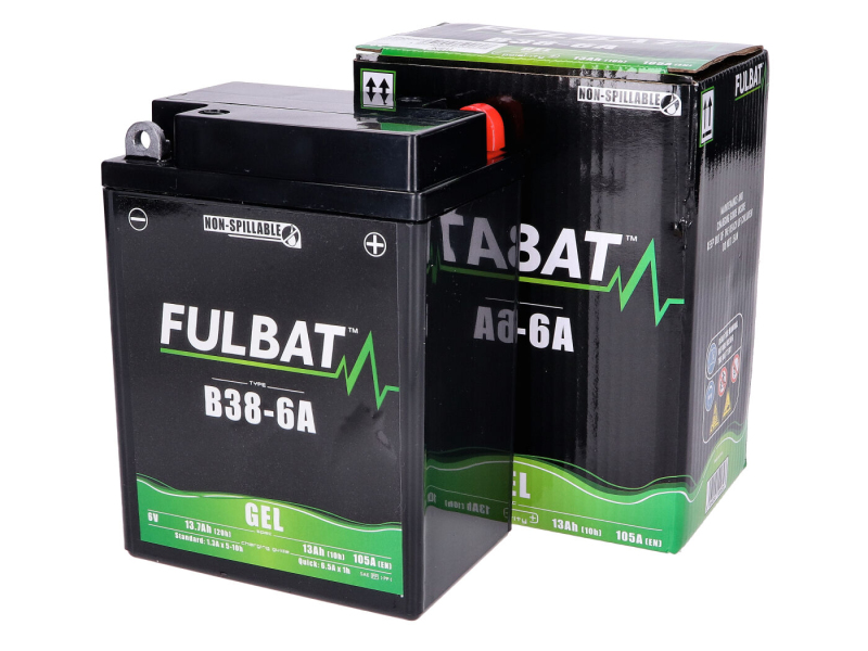 Elektro díly - Baterie Fulbat B38-6A GEL