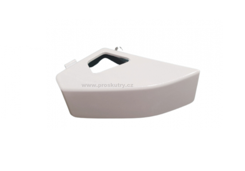 Podvozek tlumiče - Krytka úložného prostoru v bílé metalíze pro Honda PCX 125/150cc 2021- >