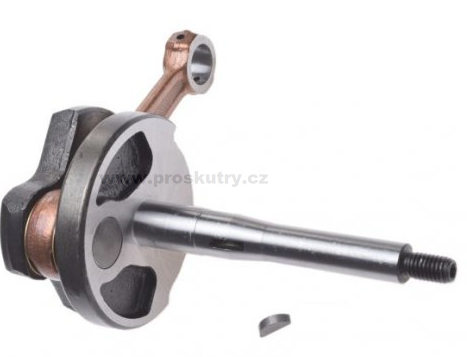 Motor - Klikový hřídel pro moped Piaggio Ciao Bravo SI 50 ccm pístní čep 10 mm