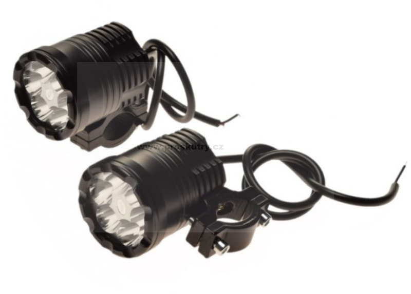 Přídavná LED světla pro skútry, motocykly, čtyřkolky