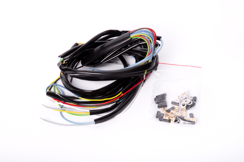 Elektro díly - Elektroinstalace úpl. JAWA Pérák - spínačka v nádrži FJ-kontrolka rychlostí