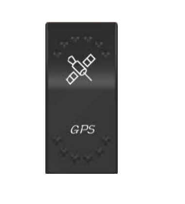 Elektro díly - Podsvícený GPS spínač pro UTV