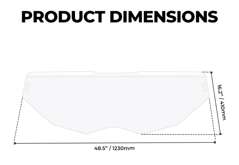 Příslušenství a nářadí - Poloviční čelní sklo CanAm Maveric X3