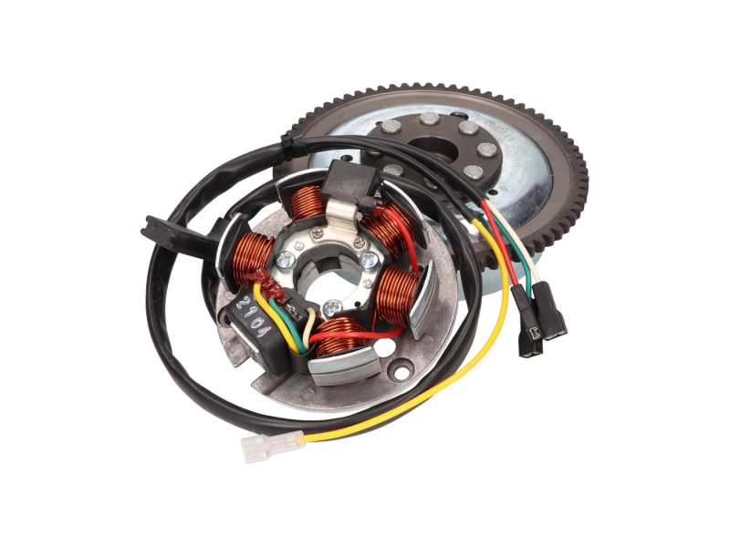 Stator a rotor OEM pro Minarelli AM3, AM4, AM5, AM6 el.startér + doprava zdarma