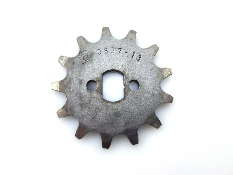 Podvozek tlumiče - Rozeta Esjot ocel 13 zubů oválné uchycení 15x10mm pro Zündapp Bergsteiger M 25 typ 434-02, 50 434-01, automatický moped 442, ZR 10 447,(247-05.234. )
