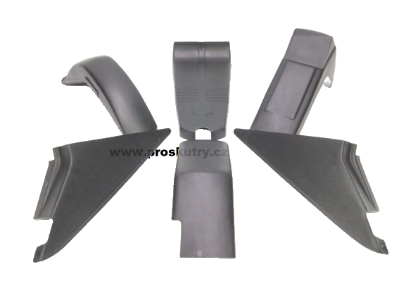 Podvozek tlumiče - Kompletní sada plastů pro Jawa BABETTA STAR 134, STELLA