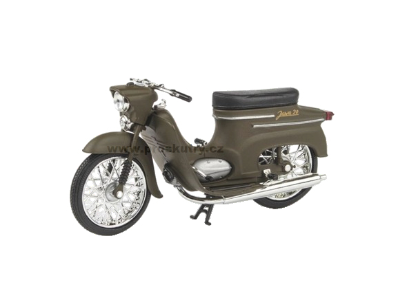 Příslušenství a nářadí - JAWA 50 - 20 Pionýr (1967) 1:18 - Zelená vojenská