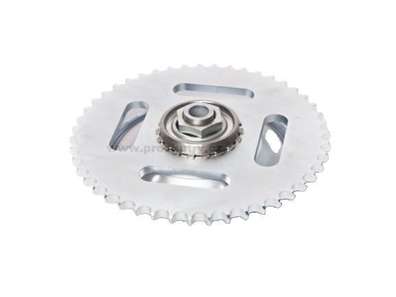 Podvozek tlumiče - Zadní rozeta 47 zubů pro JAWA Kývačka, Panelka