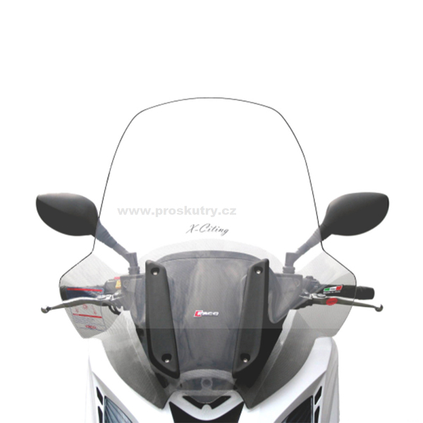 Příslušenství a nářadí - Plexi čiré Faco pro Kymco Xciting 300, 500cc 2009 23016